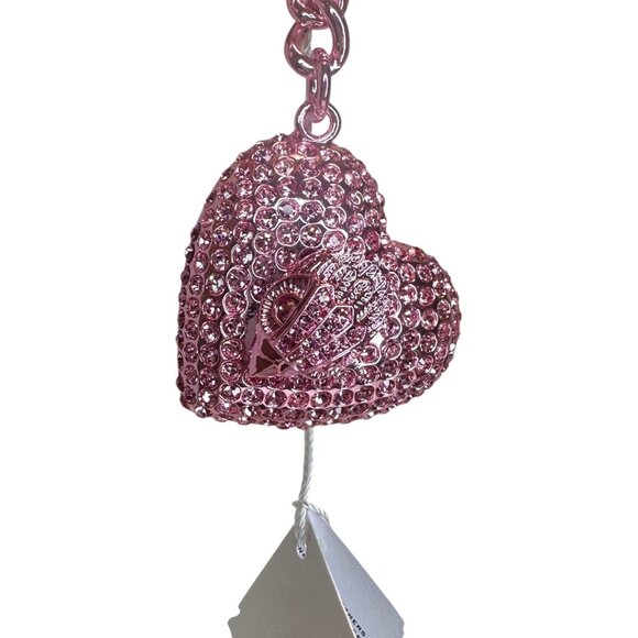 Kurt Geiger London heart crystal keyring - Picture 3 of 3